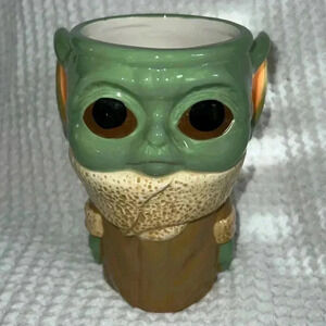 Star Wars Mandalorian Grogu Baby Yoda Goblet Ceramic Mug